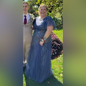 Storm Blue dress size 18